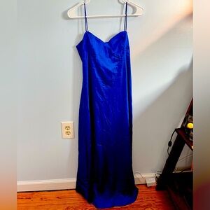 Cider satin slip dress